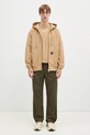 Dukserica Carhartt WIP Hooded Eldon Sweat Jacket I034428.07EXX bež