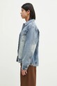 Billionaire Boys Club geacă din denim Duck Embroidered Denim Jacket B24410 albastru SS25