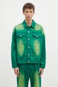 Джинсовая куртка Billionaire Boys Club Garment Dyed Denim Jacket джинс зелёный B24411