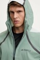 adidas TERREX kurtka przeciwdeszczowa x National Geographic zielony JD5835