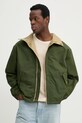 Ρούχα Μπουφάν Levi's REX REV CANVAS JKT 001HW πράσινο