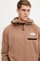 The North Face bluza polarowa TNF X NSE brązowy NF0A8BJZ6IH1