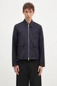 Paul Smith geaca de lana cu captuseala bleumarin M1R.031Z.N00041