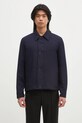 Paul Smith geacă de lână cu captuseala bleumarin M1R.403Z.P01746