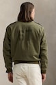 Polo Ralph Lauren kurtka bawełniana 710964566 zielony SS25