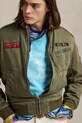 Bavlnená bunda Polo Ralph Lauren zelená 710964566