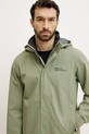 Jack Wolfskin kurtka przeciwdeszczowa Trailtime 2L zielony A63903