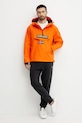 Napapijri geacă Rainforest NP0A4ILWA001 portocaliu SS25
