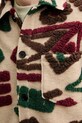 Bunda s příměsí vlny Desigual QUEBEC 25SMEW02 béžová