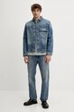 Samsoe Samsoe kurtka jeansowa SAWESLEY M25100082 niebieski SS25