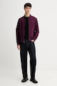 Calvin Klein geacă bomber LV040FM512 burgundia AA00