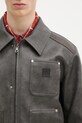 Andersson Bell giacca Faux-Leather Carpenter grigio awa682m