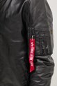 Alpha Industries leather bomber jacket MA-1 Leather black 156141