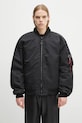 Куртка-бомбер Alpha Industries MA-1 D-Tec Studio LW чёрный 156143
