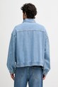 Odzież Calvin Klein Jeans kurtka jeansowa J30J327505 niebieski