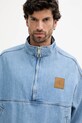 Calvin Klein Jeans kurtka jeansowa niebieski J30J327505