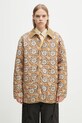 Drôle de Monsieur kurtka dwustronna La Veste Reversible bez kaptura brązowy G.JT187.PL157.LYL
