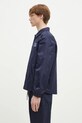 Drôle de Monsieur geacă La Veste Slogan PERM.JT183.PA014.NY bleumarin SS25