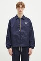 Îmbrăcăminte Drôle de Monsieur geacă La Veste Slogan PERM.JT183.PA014.NY bleumarin