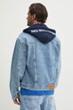 Oblečení Džínová bunda Red Bull Racing x Pepe Jeans HOODED DENIM JACKET RM400020R17 modrá