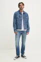 Tommy Jeans geaca jeans DM0DM21047 bleumarin SS25