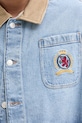Rifľová bunda Tommy Jeans modrá DM0DM21049