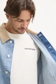 Rifľová bunda Tommy Jeans DM0DM21049 modrá