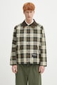 Barbour reversible jacket Barbour OS Reversible Transporter Casual green MCA0963