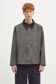 Barbour geacă cu două fețe Barbour OS Reversible Transporter Casual cu captuseala gri MCA0963