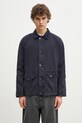 Barbour geacă Barbour Utility Casual Chore Jacket necaptusit bleumarin MCA1026
