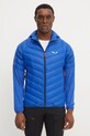 Спортивная пуховая куртка Salewa Agner Hybrid лёгкий пух голубой 00.0000028018