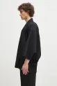 Needles giacca in lana Haori QV092 nero SS25