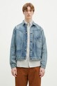 Oblečení Džínová bunda Human Made Denim Work Jacket Future HM29JK003 modrá