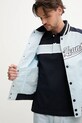 Guess Jeans kurtka bomber M5GL32.WHAA2 niebieski