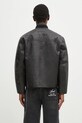 Îmbrăcăminte MKI MIYUKI ZOKU geaca de piele Shearling Bomber Jacket SHEARLING.BOMBER.JACKET negru
