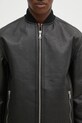 MKI MIYUKI ZOKU geaca de piele Shearling Bomber Jacket negru SHEARLING.BOMBER.JACKET