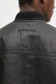 MKI MIYUKI ZOKU geaca de piele Shearling Bomber Jacket SHEARLING.BOMBER.JACKET negru