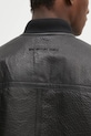 Kožená bunda MKI MIYUKI ZOKU Shearling Bomber Jacket SHEARLING.BOMBER.JACKET čierna