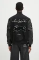 Odzież MKI MIYUKI ZOKU kurtka bomber wełniana Patch Varsity PATCH.VARSITY.BLACK czarny