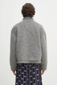 Одежда Куртка MKI MIYUKI ZOKU Faux Alpaca Track Jacket FAUX.ALPACA.TRACK.JACK. серый