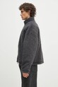 Куртка MKI MIYUKI ZOKU Faux Alpaca Track Jacket FAUX.ALPACA.TRACK.CH сірий SS25