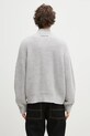 Oblečenie Kardigán s prímesou vlny MKI MIYUKI ZOKU Chuky Rib Knit Track Jacket CHUKY.RIB.KNIT.TRACK.GR sivá