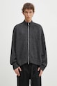 MKI MIYUKI ZOKU wool blend cardigan Mohair Blend Knit Track Jacket fine-knit black MOHAIR.BLEND.KNIT.TRACK