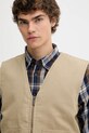 Dickies vestă din bumbac Duck Canvas Summer Vest Sw Desert Sand bej DK0A4YQKF021