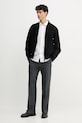Вовняна куртка-бомбер MACKAGE EMILIO.W чорний SS25