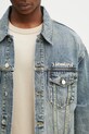 Bavlněná džínová bunda A Bathing Ape Distressed 13Oz Denim Trucker modrá 1K80140308