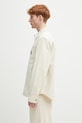 Яке тип риза Carhartt WIP Crawford Shirt Jac I034524.05XX бежов SS25