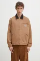 Бавовняна куртка Carhartt WIP OG Detroit Jacket інші коричневий I035280.00S3K