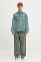 Хлопковая куртка-рубашка Carhartt WIP Michigan Coat I034787.2R84O