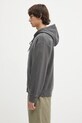Carhartt WIP cotton sweatshirt Hooded Nelson Jacket I033064.87GD gray SS25